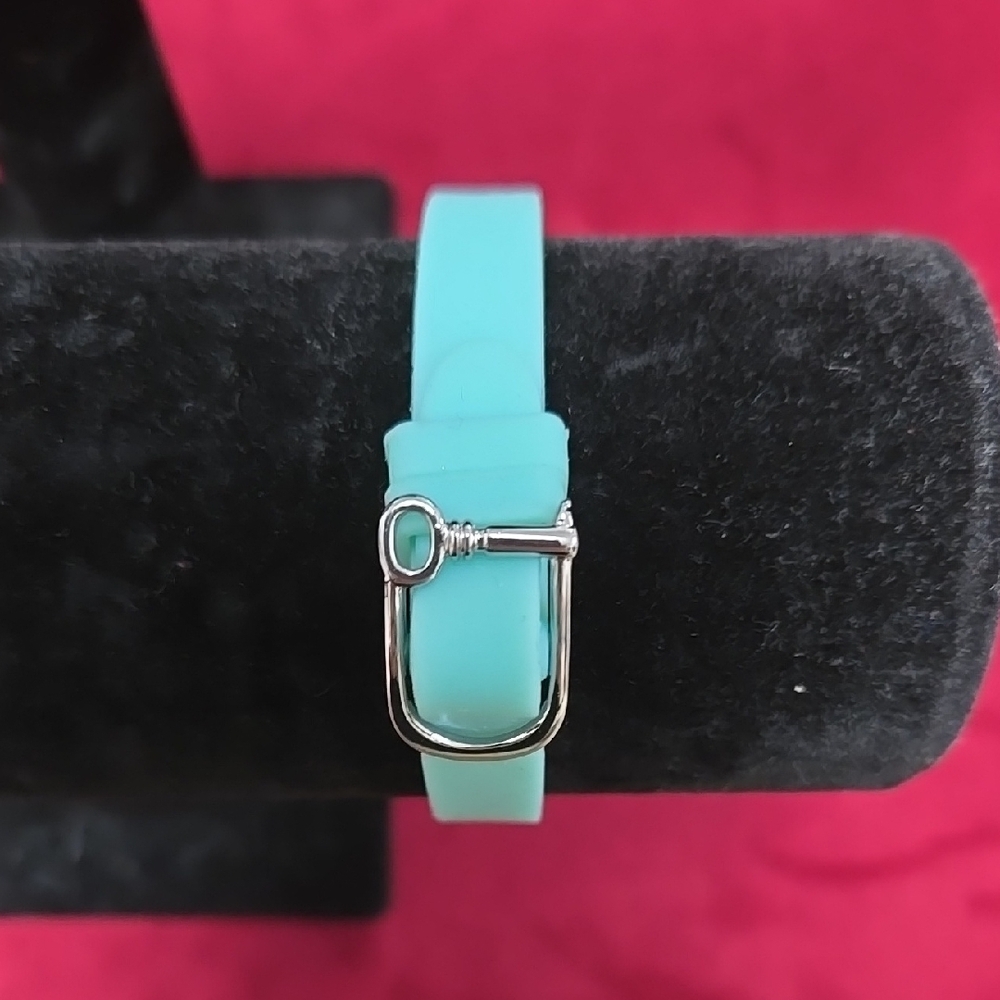 KEEP Collective Turquoise Bracelet with Silver Buckle